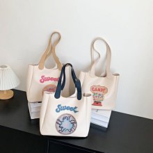 日韓通勤托特包女 2024 新款 時尚 菱格 帆布 斜背包 大容量女生側背包-陽光優選 歷史價格詳細信息