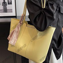 大容量包包2024新款潮時尚純色休閑單肩包女包夏季上課通勤托特包【心願便利店】 歷史價格詳細信息