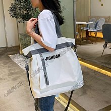 大容量書包女大學生斜挎帆布包高顏值挎包日系學生初中生斜挎包男 歷史價格詳細信息