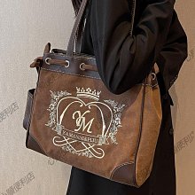 春季大容量包包女2024新款潮時尚通勤單肩包高級感百搭手拎托特包【心願便利店】 歷史價格詳細信息