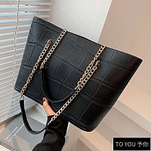 女包包極鱷魚紋水桶包2024夏季大容量抽帶斜背包托特包 流行 歷史價格詳細信息