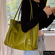 油臘皮小眾設計軟皮女士托特包 簡約日常通勤托特包 潮流百搭休閒腋下包 氣質大容量大包包 韓版時尚女生單肩包 歷史價格詳細信息