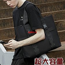 手提托特包 肩背包 防水大容量韓版復古簡約帆布包單肩斜挎包男潮流休閑購物托特包潮牌郵差斜背男包-包沒煩惱 歷史價格詳細信息