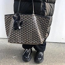 【GOYARD 高雅德】Tote PM 印花帆布紅色愛心肩背托特包(黑) 歷史價格詳細信息