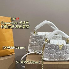 Leann代購~24新款韓版手提包單肩托特包時尚百搭通勤包包大容量女包32.24cm 配盒 歷史價格詳細信息