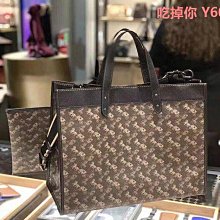 代購COACH 89355 新款女士手提購物袋 經典馬車logo印花子母包 可單肩斜挎 附購證 歷史價格詳細信息