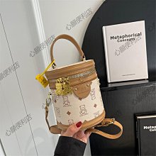 包包女2023新款圓柱形包包精緻小香風斜挎包菱格單肩鏈條包 歷史價格詳細信息