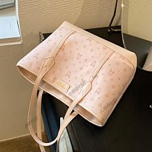 高級感大容量包包女士2024新款潮時尚通勤托特包大學生上課單肩包【心願便利店】 歷史價格詳細信息