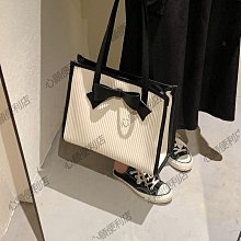 大容量包包女2024新款春季時尚單肩女包帆布百搭托特包上課通勤包【心願便利店】 歷史價格詳細信息
