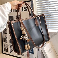 高級感大容量包包女士2024新款潮時尚通勤托特包大學生上課單肩包【心願便利店】 歷史價格詳細信息