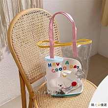 透明防水包 沙灘包???? 日系可愛少女pvc透明玻璃感果凍包包女韓版ins設計感辣妹斜挎包 果凍包 手提包 游泳包 海灘包-西可小鋪❤️ 歷史價格詳細信息