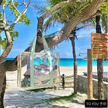 透明防水包 沙灘包???? pvc透明手提袋大容量防水卡通果凍包可愛學生禮物禮品袋手拎收納 果凍包 手提包 游泳包 海灘包-陽光優選 歷史價格詳細信息