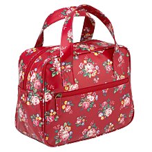 Cath Kidston【英國品牌】深藍素面  拼接花卉滿版  化妝包 / 萬用包  特價990元 (不議價) 歷史價格詳細信息