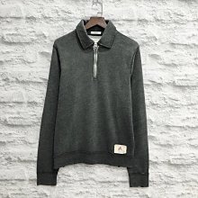 Maple麋鹿小舖 Abercrombie&Fitch ＊ AF 灰色珠珠寬版七分袖上衣＊ ( 現貨XS號 ) 歷史價格詳細信息