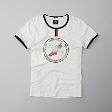 【A&F男生館】☆【貼布短袖T恤】☆【AF007C3】(S-M-L) 歷史價格詳細信息