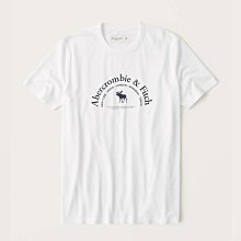 【A&F男生館】【Abercrombie LOGO麋鹿刺繡短袖T恤】☆【AF008Q9】(M) 歷史價格詳細信息