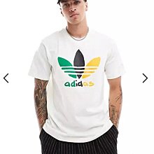 (嫻嫻屋) 英國ASOS-adidas 白色高領黑色側邊三線LOGO長袖上衣 EJ23 歷史價格詳細信息