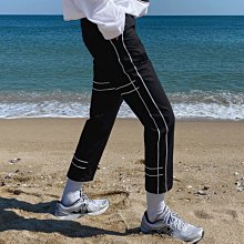 [So~What]東大門ByTheR韓製ASCLO區塊切割撞色立體3D車線留鬚不收邊微破損彈性9分牛仔褲 車銀優 劉亞仁 歷史價格詳細信息