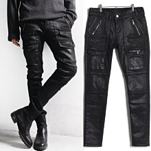 [So~What]韓原裝ByTheR正韓ZINIF 斜切開叉拼接皮革解構系窄身長版設計長袖T恤 BigBang權志龍GD 歷史價格詳細信息