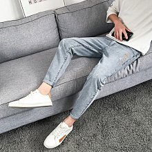 牛仔短褲男 27-36碼 白色牛仔短褲 純色彈力牛仔短褲 潮流五分褲子男 韓版修身 休閑百搭薄款 彈力純棉 現貨免運 歷史價格詳細信息