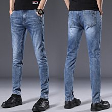 春秋新款男式牛仔褲韓版潮流修身小腳褲彈力男士破洞外貿長褲 Y2066 歷史價格詳細信息