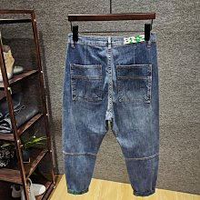 【型男會社】0511 YYS 春夏新款灰色彈力修身男士牛仔褲小直筒微哈九分老爹褲斜插袋 歷史價格詳細信息