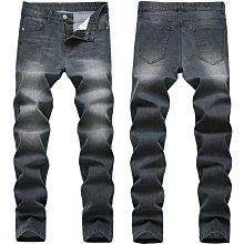 【型男會社】0516 QKN 新款男士歐美小直筒修身牛仔褲破洞水洗牛仔褲男磨破牛仔褲男 歷史價格詳細信息