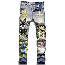 磨白 微破壞 刷色牛仔褲 刷色輕破壞長褲小尺碼大尺碼*OLDNICK老尼克*11102017-10 歷史價格詳細信息