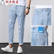 破洞牛仔短男寬鬆潮流大尺碼五分男士工裝五分馬夏季薄款熱賣 歷史價格詳細信息