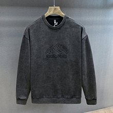 熱賣2023春秋季新款圓領長袖時尚男士寬松ins港風拼色拼接青少年衛衣 歷史價格詳細信息