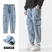 日系潮牌休閑褲男秋季純棉春秋束腳運動工裝褲夏季長褲褲子燈籠褲 歷史價格詳細信息