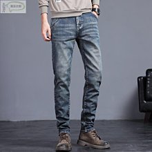 【潮派衣櫥】牛仔褲男秋季新潮牌寬鬆九分束腳秋冬哈倫休閒褲子春秋 歷史價格詳細信息