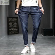 【潮派衣櫥】復古牛仔褲男 小腳修身簡約丹寧牛仔褲 時尚百搭休閒長褲 耐磨透氣 淺色男生褲子日系韓版潮男必備長褲 男生禮物 歷史價格詳細信息