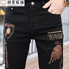 新品　牛仔褲男款 韓版潮流牛仔褲 商務百搭休閑長褲 中腰彈力直筒牛仔褲男 工作褲 工裝褲 大碼男裝長褲子 男士牛仔褲 歷史價格詳細信息