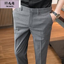 西裝褲男 夏季西褲 韓版修身休閒長褲限時男士休閑褲商務冰絲棉-毛毛男裝 歷史價格詳細信息