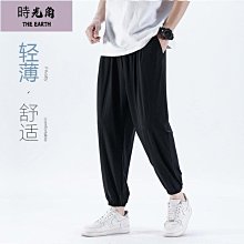 【時光角】 男長褲 休閒褲 夏秋季薄款 男褲 彈力緊身直筒褲子 男 韓版青年褲 商務休閒長褲 歷史價格詳細信息