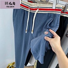 【時光角】 束腳工裝褲子男ins日系潮流潮牌韓版素色寬鬆直筒闊腳九分休閒褲 直筒束口褲 工作庫 正 歷史價格詳細信息