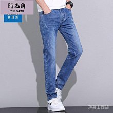 【時光角】 夏秋季薄款褲子男寬鬆潮流直筒鬆緊運動褲男新款男士休閒褲 歷史價格詳細信息