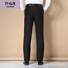 職業西褲男褲直筒藏藍色工作褲西服褲子商務西裝褲正裝公務通勤褲 歷史價格詳細信息