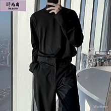 【時光角】 休閒寬鬆西裝褲黑色西裝男正裝直筒男士西裝褲子褲薄款商務職業夏秋季 歷史價格詳細信息