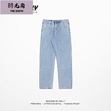 【時光角】 牛仔褲男 牛仔褲男休閒褲男褲春秋款潮流緊身窄管彈力男款秋季白色褲子男士 彈力 歷史價格詳細信息