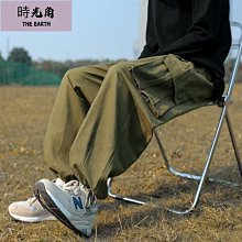 束腳九分褲 直筒棉質長褲 大尺碼運動褲 M-5XL  秋季褲子 棉質長褲  休閒褲 抽繩鬆腰設計 口袋拉鏈 歷史價格詳細信息