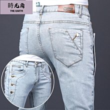 【時光角】 新款春秋季薄款高街排扣褲子男夏街頭嘻哈韓版潮流ins薄款休閒寬鬆寬褲 歷史價格詳細信息