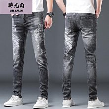 秋冬男士牛仔褲男中高腰加絨加厚直筒彈力厚實耐磨長褲子 歷史價格詳細信息