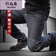 戶外戰術牛仔褲城市商務通勤彈力工裝長褲春秋男士大碼休閑作訓褲 歷史價格詳細信息