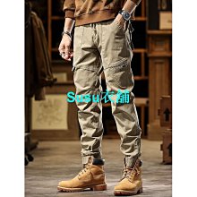美式工裝褲 男秋冬季刷毛保暖寬鬆休閒束口褲 耐磨電焊多口袋工作褲 歷史價格詳細信息