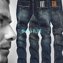 韓版窄管褲 休閒長褲 男牛仔褲 直筒牛仔褲 牛仔長褲  冬季刷毛加厚牛仔褲男士彈力緊身窄管潮流寬-潮男服飾 歷史價格詳細信息