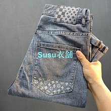 九分淺色牛仔褲 錐形褲 闊腿褲 小尺碼大尺碼牛仔褲 *OLDNICK老尼克* 04052017-5 歷史價格詳細信息