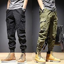 工裝褲 側口袋工作褲 新潮長褲 直筒寬鬆休閒長褲 工裝長褲縮口褲 軍褲 休閒褲 多袋褲(SDPZ19)【壹號站】 歷史價格詳細信息