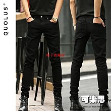 新款時尚牛仔褲男百搭秋款潮流拼接做舊藍色個性韓版修身小腳長褲 歷史價格詳細信息